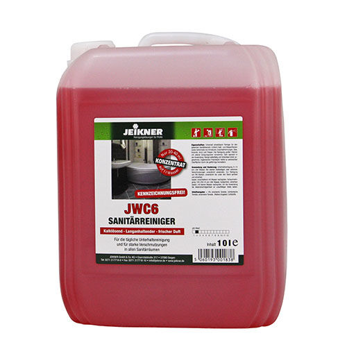 Jeikner JWC6 WC + Sanitärreiniger Gel, 10 L Kanister Jeikner JWC6 WC + Sanitärreiniger Gel, 10 L Kanister