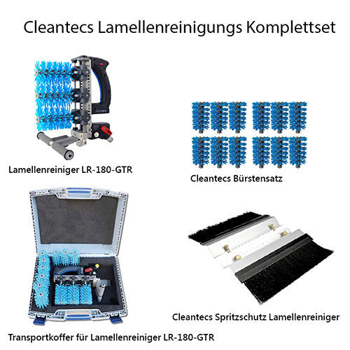 Cleantecs Lamellenreinigungs-Komplettset Cleantecs Lamellenreinigungs-Komplettset