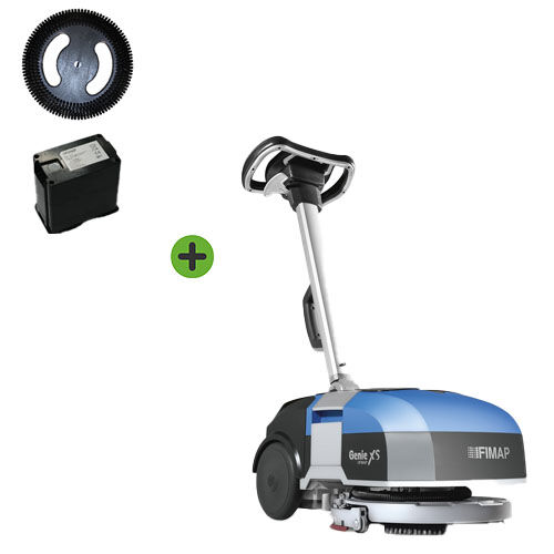 Fimap Genie-XS Kompakte Scheuersaugmaschine Fimap Genie-XS Kompakte Scheuersaugmaschine