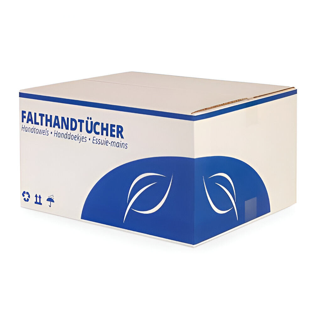 Papierhandtücher V-Falz, 2-lagig, hochweiß, Recyclingpapier, 25 x 23 cm Papierhandtücher V-Falz, 2-lagig, hochweiß, Recyclingpapier, 25 x 23 cm