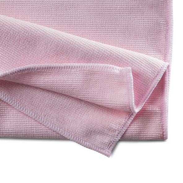 Jeikner PREMIUM Mikrofaser Frotteetuch, rosa, 40 x 40 cm