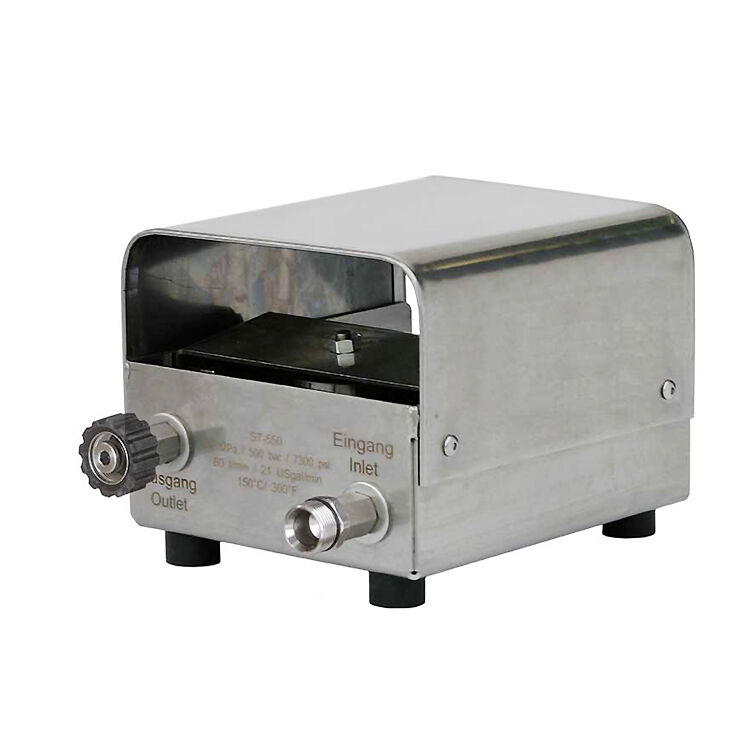 HD-Fußpedale Edelstahl, 500 Bar, 80 L/Min, M22 x 1,5 IG