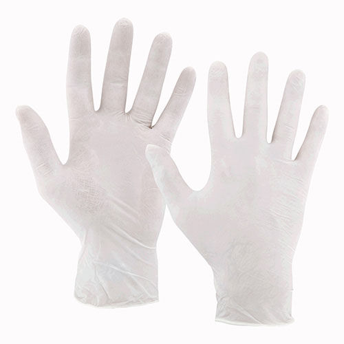 Einmalhandschuhe, Latex, transparent, Gr. L