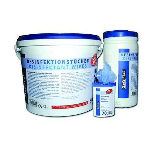 Desinfektionstücher im Spender Desinfektionstücher im Spender