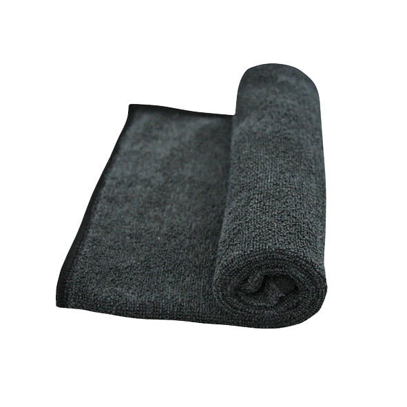 Mikrofaser Stretch Tuch, schwarz