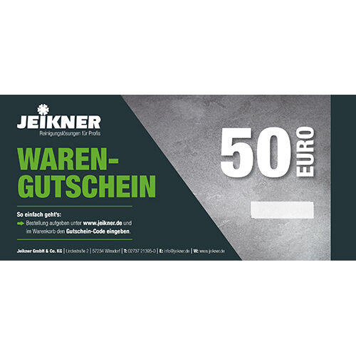 Jeikner Gutschein von 50,00 € bis 500,00 €