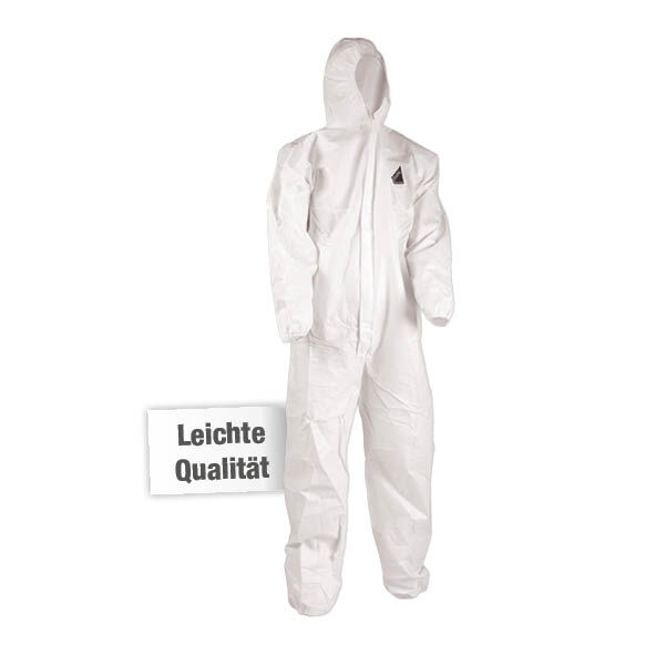 Overall mit Kapuze, leichte Qualität Overall mit Kapuze, leichte Qualität