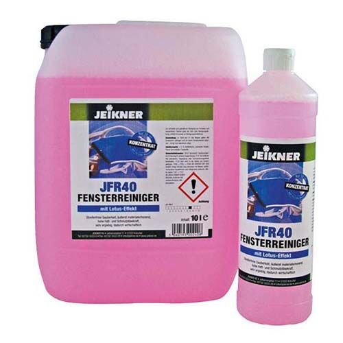 Jeikner JFR40 Fensterreiniger mit Lotuseffekt, 500 ml Sprühflasche Jeikner JFR40 Fensterreiniger mit Lotuseffekt, 500 ml Sprühflasche