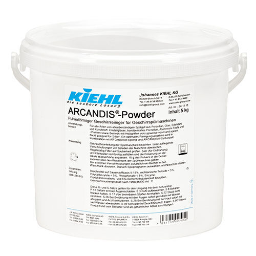 Kiehl ARCANDIS-Powder, Geschirrreiniger Kiehl ARCANDIS-Powder, Geschirrreiniger