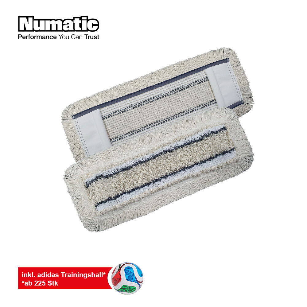 Numatic WM Aktion Numatic NuTex Multi ST Wischbezug, 40 cm, 225 Stk, +adidas Trionda Trainingsball