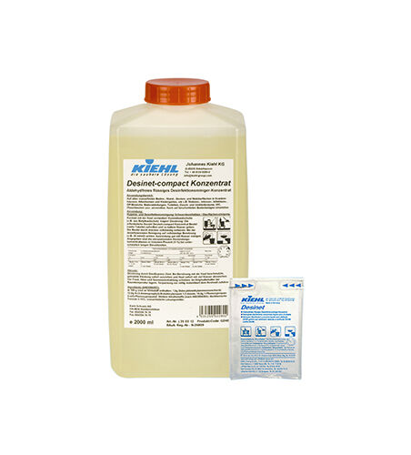 Kiehl Desinet-compact, Desinfektionsreiniger-Konzentrat, 1 L Flasche Kiehl Desinet-compact, Desinfektionsreiniger-Konzentrat, 1 L Flasche