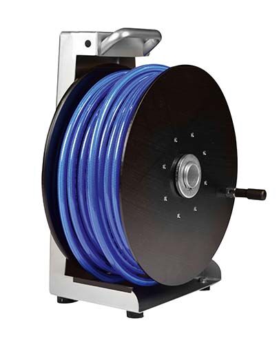 Hermes Edelstahl-Schlauchtrommel 2.0 für HD-Schlauch, schmal Hermes Edelstahl-Schlauchtrommel 2.0 für HD-Schlauch, schmal