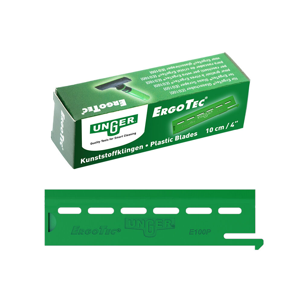 Unger ErgoTec Kunststoffklinge 10 cm, 10 Stk/ Pack
