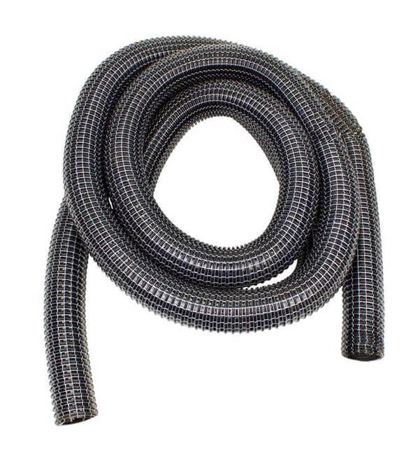 skyVac Saugschlauch, drahtverstärkt, 15 m, mit Anschlüssen skyVac Saugschlauch, drahtverstärkt, 15 m, mit Anschlüssen