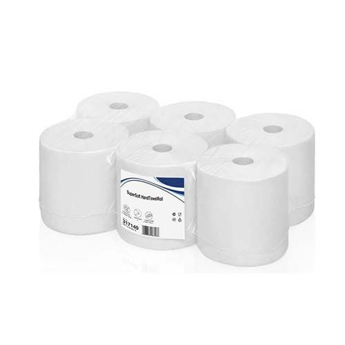 Super Soft AutoCut Handtuchrolle 2-lagig, weiß, 19,8 cm x 140 m Super Soft AutoCut Handtuchrolle 2-lagig, weiß, 19,8 cm x 140 m