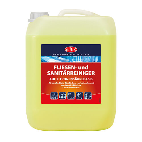 eilfix Fliesen und Sanitärreiniger, 10 L Kanister eilfix Fliesen und Sanitärreiniger, 10 L Kanister
