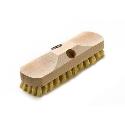 Schrubber Naturfaser, 22 cm, ohne Bart, mit Gewinde