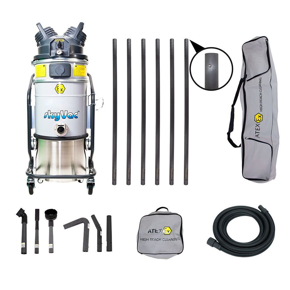 skyVac Atex A37G Vakuum-Absaugsystem, 9 m skyVac Atex A37G Vakuum-Absaugsystem, 9 m