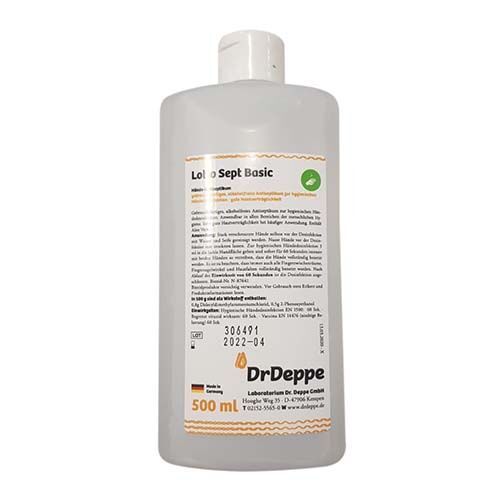 Lotio Sept Basic, 500 ml Euroflasche Lotio Sept Basic, 500 ml Euroflasche