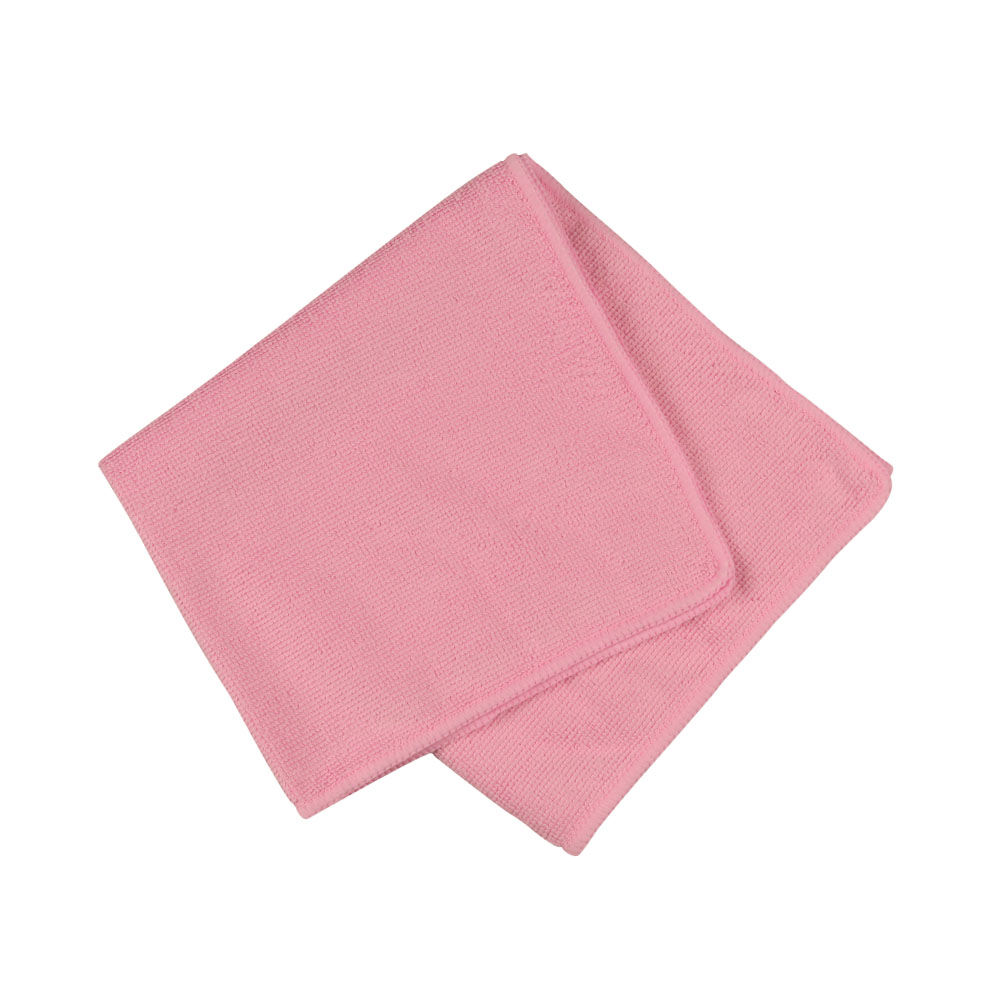 Jeikner BASIC Mikrofaser Frotteetuch, rot, 40 x 40 cm