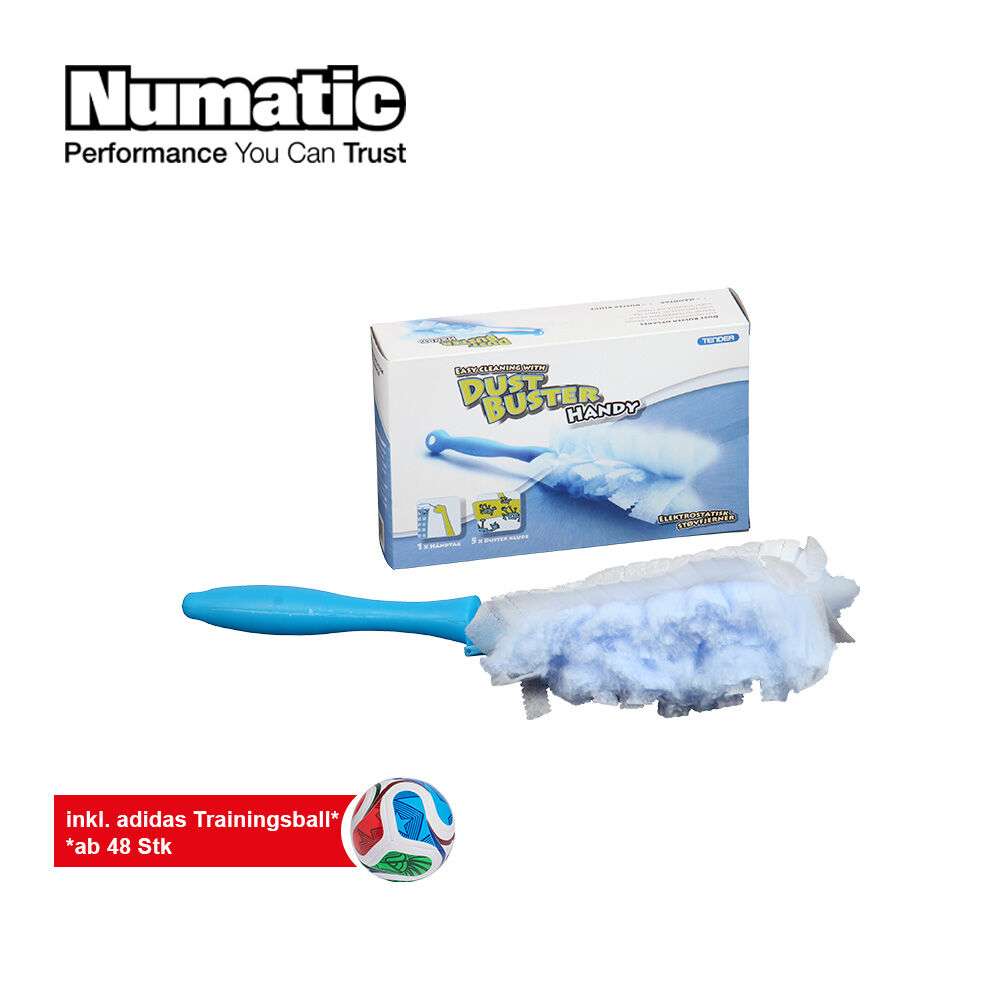 Numatic WM Aktion Numatic Duster Buster Set, 48 Stk + 1 adiddas Trainingsball gratis