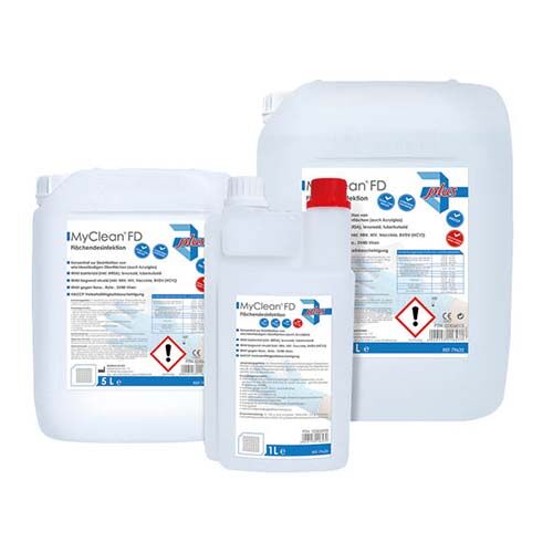 MyClean FD Flächendesinfektion, 1 L Dosierflasche MyClean FD Flächendesinfektion, 1 L Dosierflasche