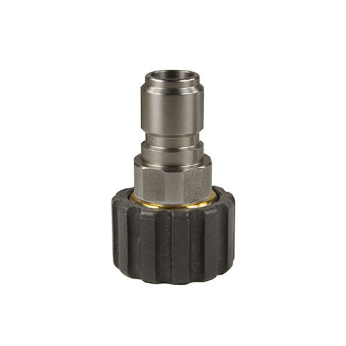 Nippel ST-3100 M22 x 1,5 IG, Edelstahl / Messing