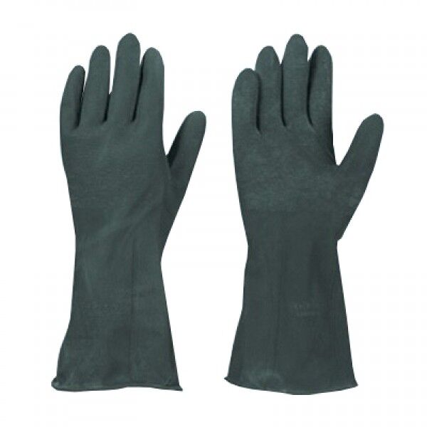 Chemikalienschutzhandschuhe, Neopren/ Latex, schwarz, Gr. XL Chemikalienschutzhandschuhe, Neopren/ Latex, schwarz, Gr. XL