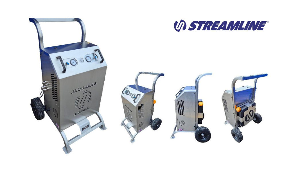 THERMO 3 Portable – mobiler Reinwasser Durchlauferhitzer für Glasreinigung