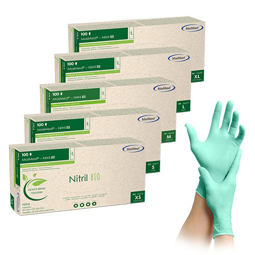 MaiMed Nitril BIO Nitrilhandschuhe MaiMed Nitril BIO Nitrilhandschuhe