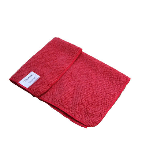 Economy Mikrofaser Frottetuch, rot, 30 x 30 cm Economy Mikrofaser Frottetuch, rot, 30 x 30 cm