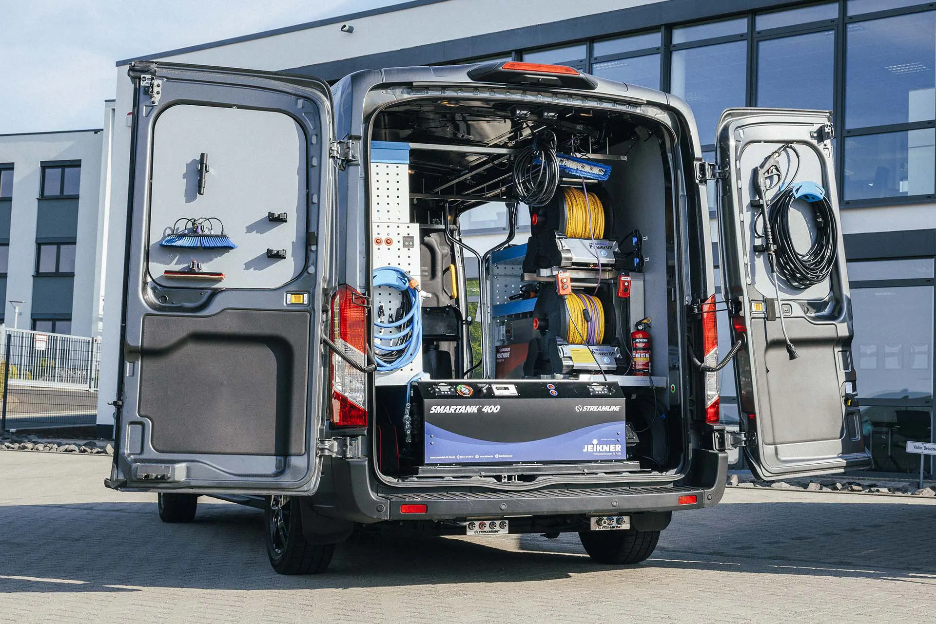 Stangenhalterung im MultifunktionsVan