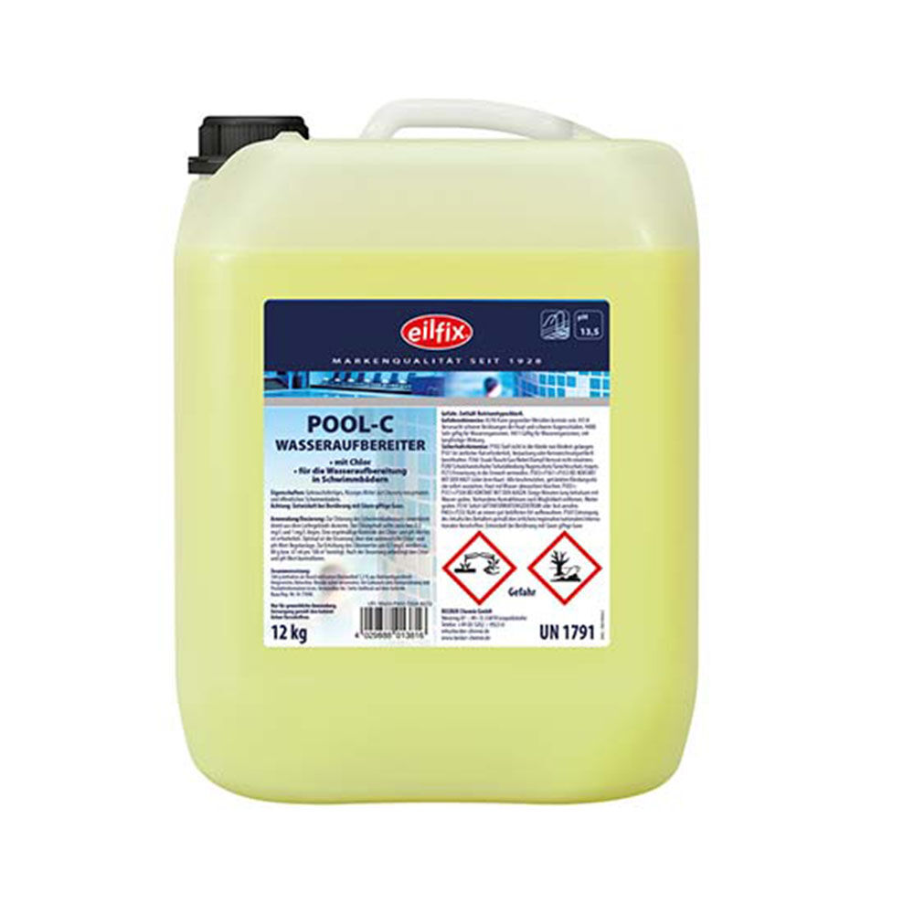 eilfix Chlor Flüssig, 12 kg Kanister eilfix Chlor Flüssig, 12 kg Kanister