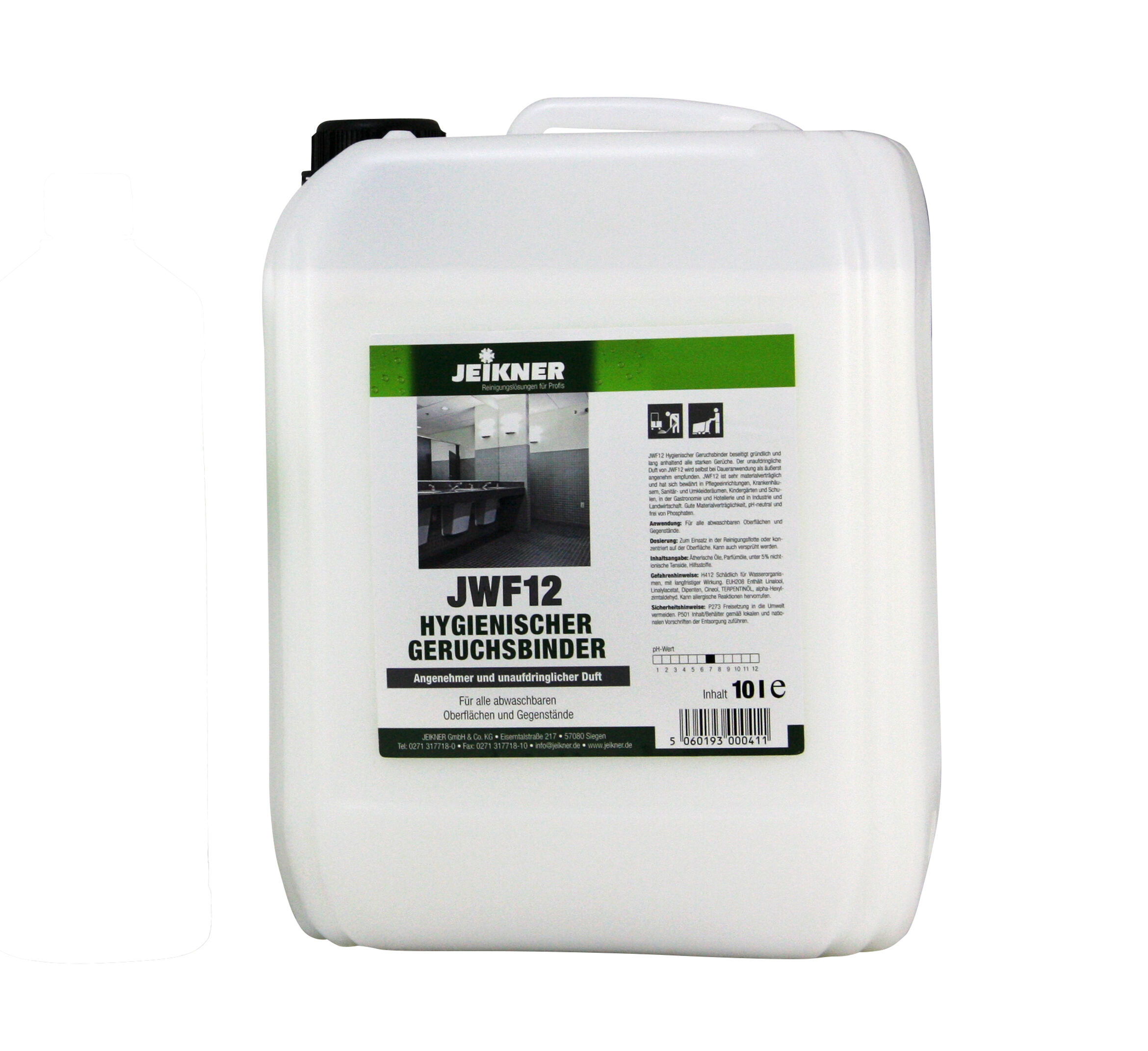 Jeikner JWF12 Hygienischer Geruchsbinder, 10 L Kanister