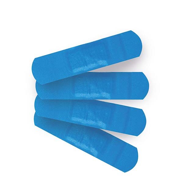 Pflasterstrips DETEKTIERBAR, 100 Stück / Pack Pflasterstrips DETEKTIERBAR, 100 Stück / Pack