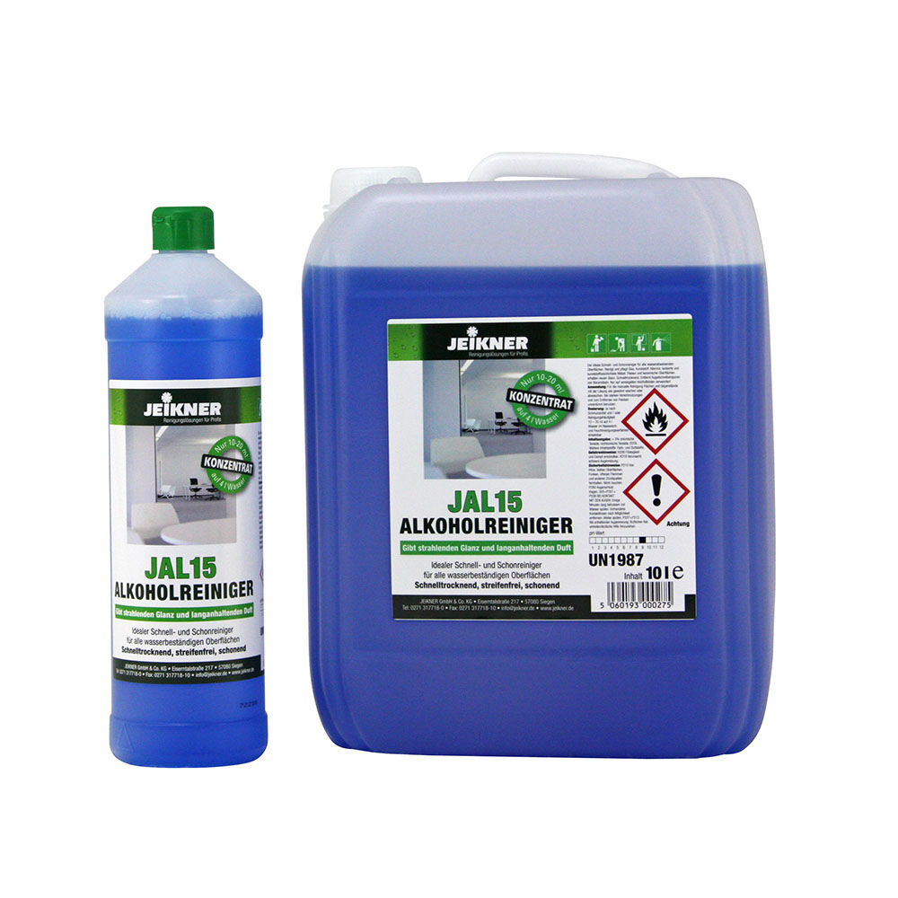 JAL15 Alkoholreiniger Konzentrat, 1 L Flasche JAL15 Alkoholreiniger Konzentrat, 1 L Flasche