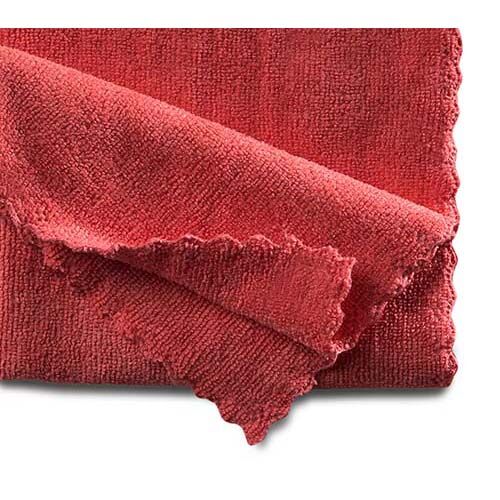 Mikrofaser WELLENTUCH, rot Mikrofaser WELLENTUCH, rot