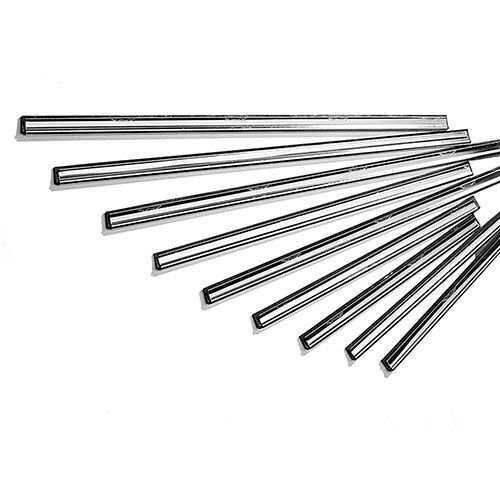 Ettore Master Edelstahlschiene mit Klammer & Gummi, 35 cm Ettore Master Edelstahlschiene mit Klammer & Gummi, 35 cm