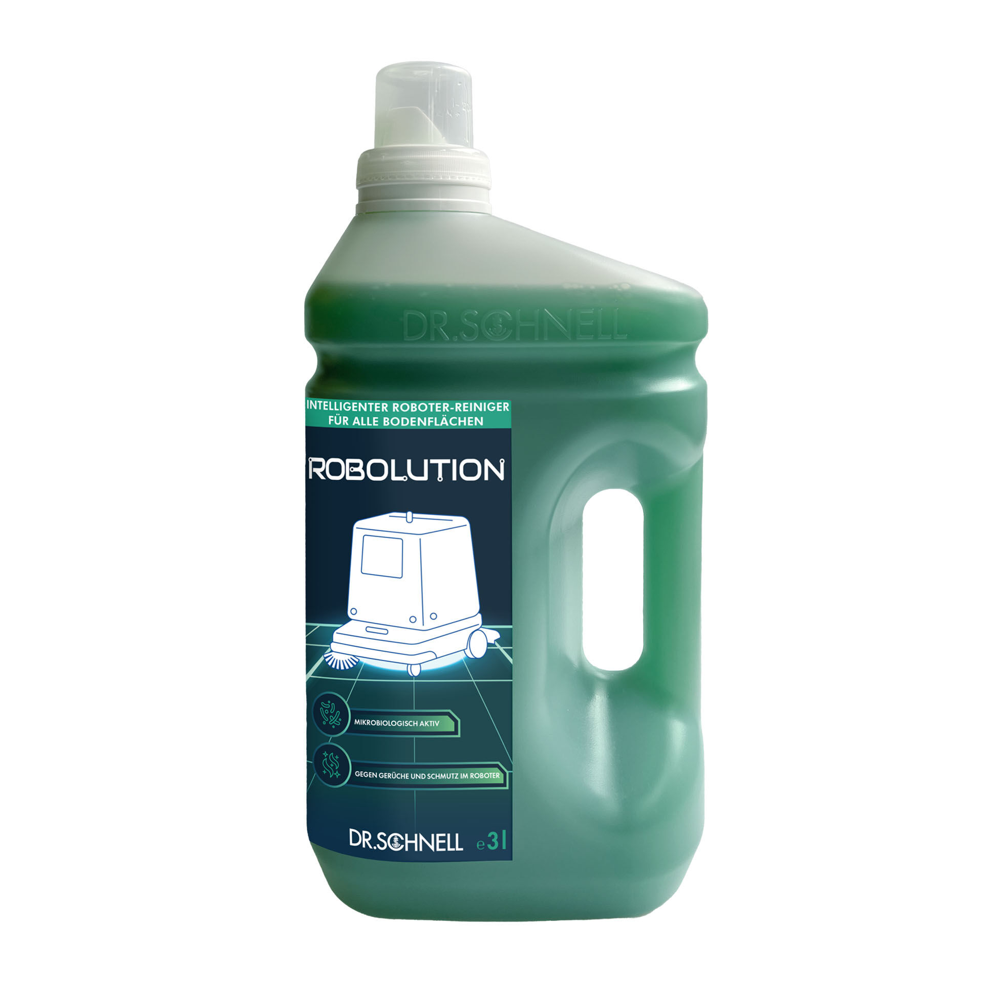 Robolution 2-in-1 Roboter-Reiniger, 3 L Flasche