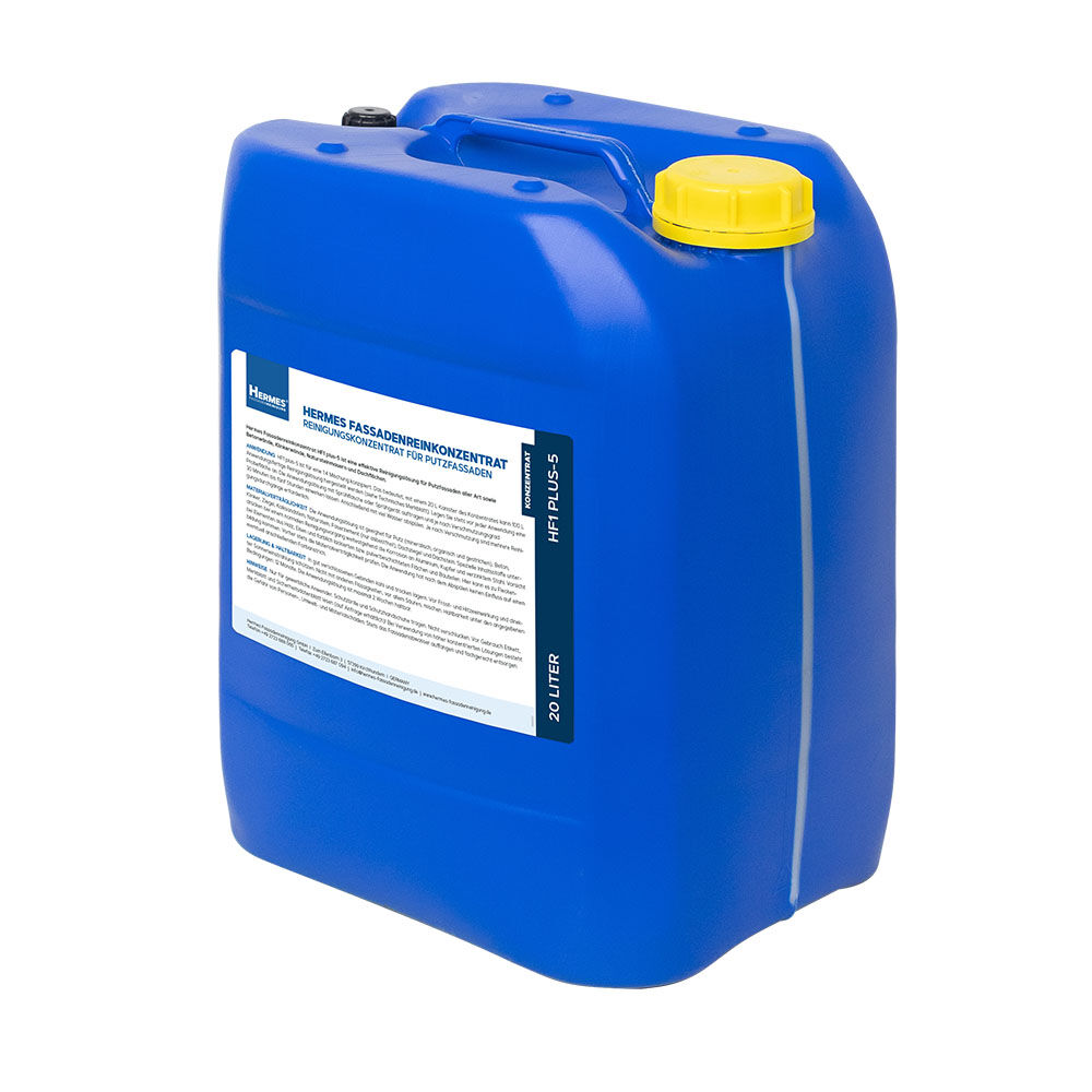 Hermes Fassadenrein HF1 plus-5 Konzentrat, 20 L Kanister Hermes Fassadenrein HF1 plus-5 Konzentrat, 20 L Kanister