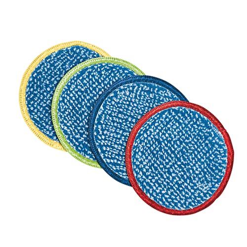 Reinigungspads, rund, gelb Reinigungspads, rund, gelb