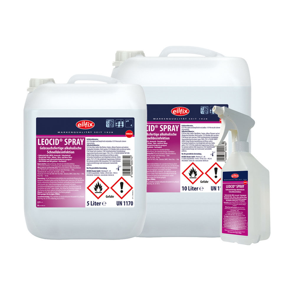 eilfix Leocid Spray Schnelldesinfektion eilfix Leocid Spray Schnelldesinfektion
