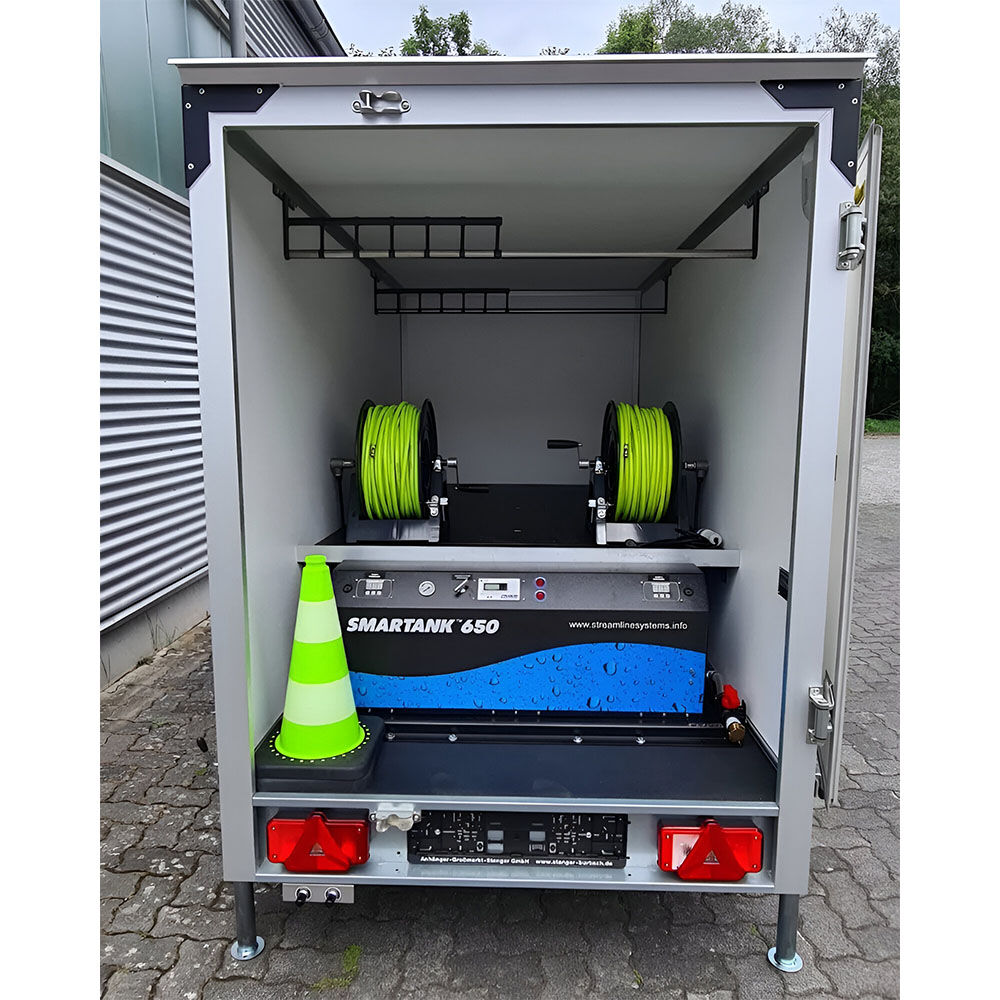 Osmose-Anhänger Silber Edition Glasreinigung | 650 L RO-DI Tank Osmose-Anhänger Silber Edition Glasreinigung | 650 L RO-DI Tank