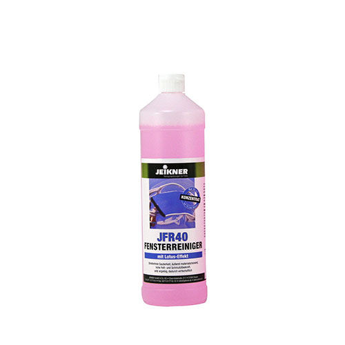 Jeikner JFR40 Fensterreiniger mit Lotuseffekt, 1 L Flasche Jeikner JFR40 Fensterreiniger mit Lotuseffekt, 1 L Flasche