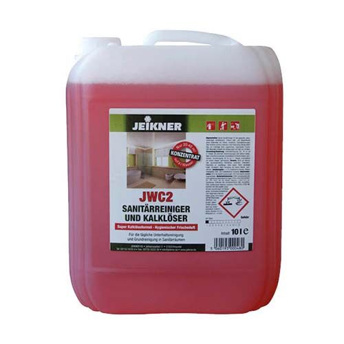 Jeikner JWC2 Sanitärreiniger und Kalklöser, rot, 1 L Flasche