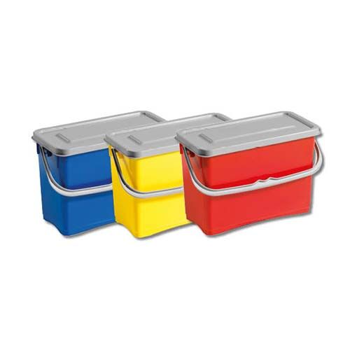 Jeikner HCS Eimer mit Deckel, 8 L, rot Jeikner HCS Eimer mit Deckel, 8 L, rot