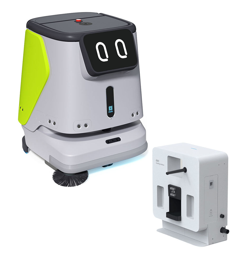 PUDU CC1 Reinigungsroboter Komplett-Set + Ladestation PUDU CC1 Reinigungsroboter Komplett-Set + Ladestation