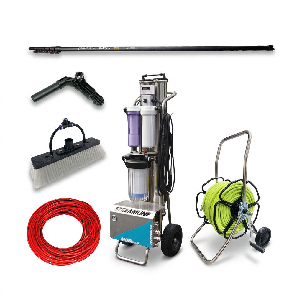 Streamline Mobi Maxi Set RODI Trolley Strom Doppel Membrane mit Orbital Stange
