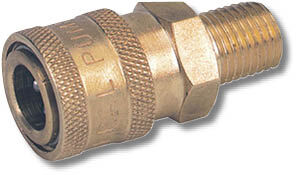Schnellkupplung 3/8" Außengewinde Messing