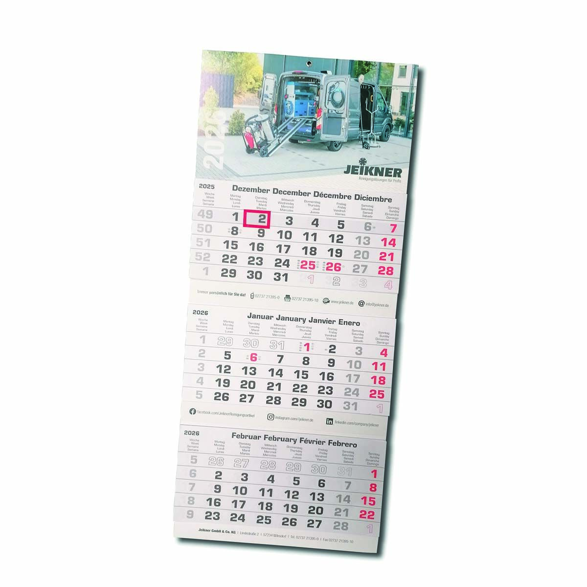 Jeikner Kalender 2026